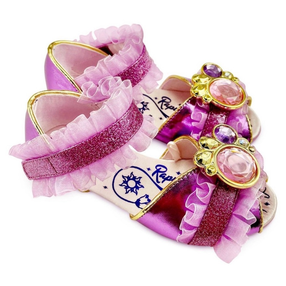 Disney Store Rapunzel Ruffle Princess Shoes Heels